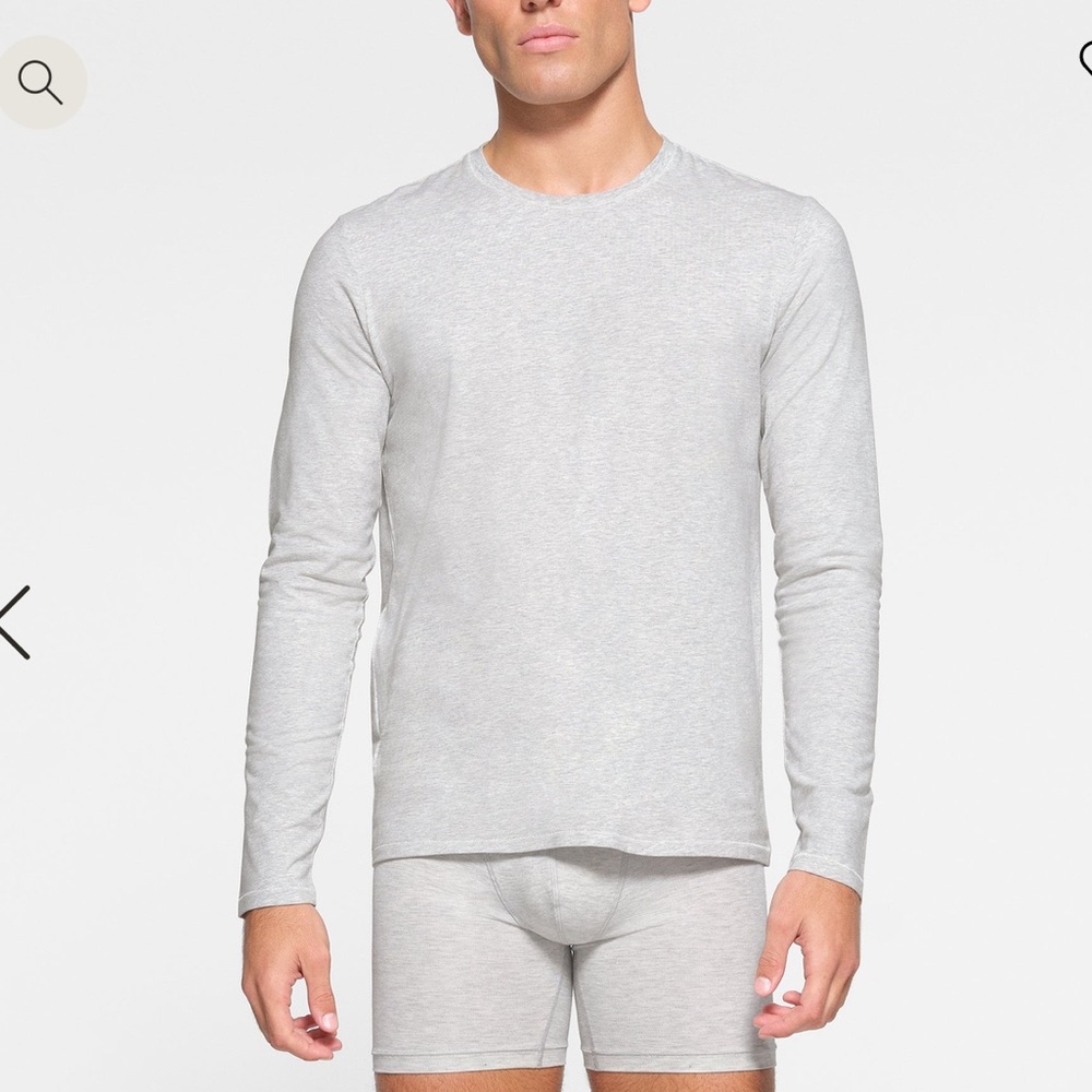 Skims XS l/s gray NWOT